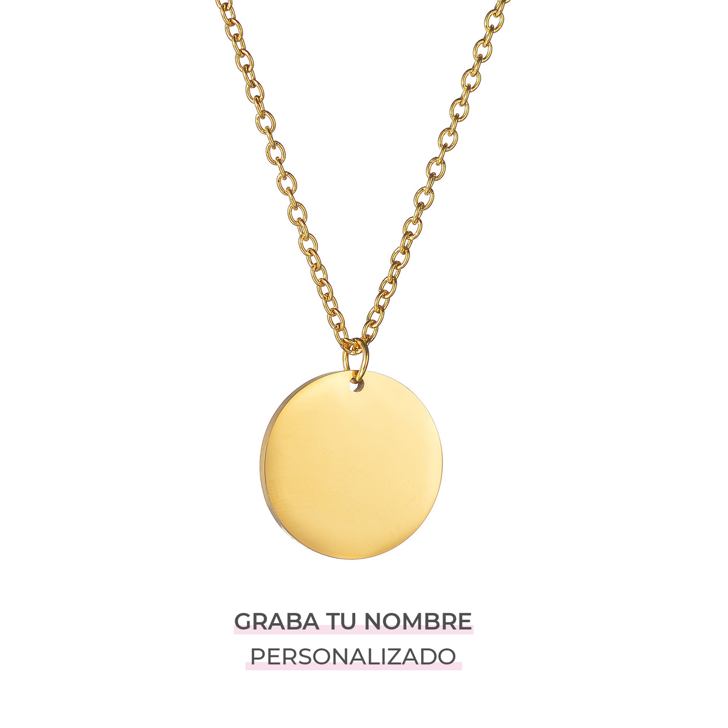 Collar Personalizado "Aria" | Graba tu Nombre, Fecha, Foto