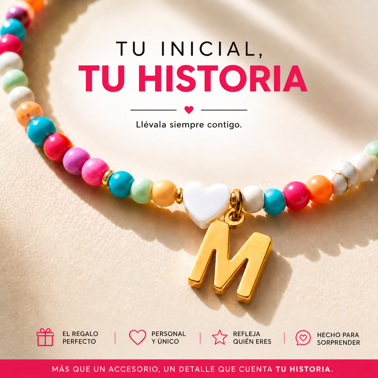 Collar Personalizado con Inicial A-Z