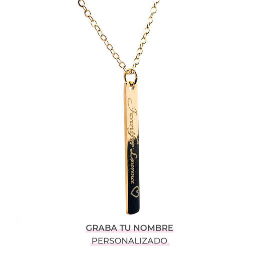 Collar Personalizado "Letters" - Chapado en Oro 18k